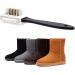 Home Shoes Brushes 3 Side Cleaning Brush for Suede Nubuck Boot Shoes S Shape Shoe Cleaner Tool Bathroom Tool Brush Onecolor - Buy Online on GoSupps.com