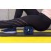 Ficyo Peanut Massage Ball & Scooter Roller | Rehab Yoga Crossfit Anti-Stress Back Pain Relief - Black/Blue - Buy Online on GoSupps.com