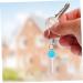 30 Pcs Lollipop Pendant Keychain Key Fob Lollipops Dessert Resin Charm Fashion Pendant Cartoon Cake 4.50X1.50X1.50CM Random Color - Buy Online on GoSupps.com