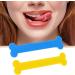 2 Pack Ergonomic Tongue Tip Trainer - Bone Shape Mixed Color - Enhance Tongue Muscle Strength - Buy Online on GoSupps.com