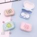 FCSHFC Mini Cartoon Contact Lens Case - Cute Double Lens Box for Travel | Perfect Gift (Color: A) - Buy Online on GoSupps.com