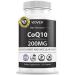 CoQ10 - Made in USA 120 Capsules 200mg (4-Month Supply) Ultra High Absorption Coenzyme Q10 Supplement - Antioxidant for Heart Vascular Health and Energy Boost