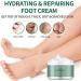Urea 40% Foot Cream with Tea Tree Oil - Cracked Heel Repair & Deep Moisturizing for Dry Skin - Buy Online on GoSupps.com