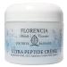 Florencia Ultra Peptide Cream. Nourishing Face Moisturizer. Hyaluronic Acid Peptides Matrixyl 3000 Deeply Hydrates Firms Improves Fine Lines Natural Organic Vegan 2 OZ