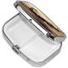 War Plane Printing Small Pill Case - Cute Travel Pill Organizer with 2 Compartments for Purse & Gifts - Buy Online on GoSupps.com