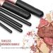 Obahdirry Make Up Brush Premium Synthetic Foundation Powder Concealer Eyeshadow Make Up 14-Piece Brush Set Rose Gold - Buy Online on GoSupps.com