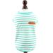 Shop Smalllee Lucky Store: Summer Striped T-Shirts for Small & Medium Dogs & Cats - Sleeveless XL Green for Yorkies & Chihuahuas - Buy Online on GoSupps.com