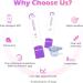 Premom Quantitative Ovulation Test Dip Card 20 Pack with Large Cups - Ovulation Predictor Kit with Digital Reader App - Buy Online on GoSupps.com