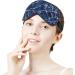 Blue Marble Texture Sleep Mask for Women - Adjustable Eye Shades with Elastic Strap - Perfect for Travel & Relaxation - Buy Online on GoSupps.com