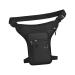 Fenteer bag outdoor thigh pocket hip pocket zipper excellent workmanship for men women waterproof PU material black