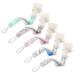 Buy BabyOno Pacifier Strap with Clip - Grey-Orange | Secure Your Baby's Pacifier | International Shipping Available - Buy Online on GoSupps.com