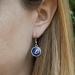 Tampa Bay Lightning Logo Drop Earrings - Official NHL Team Merchandise - Buy Online on GoSupps.com