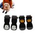 2 pairs of dogs socks dog socks paw protection anti -slide outdoor indoor dog socks paw protection anti slide outdoor indoor for small soft dog socks