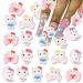 50Pcs Hello Kitty Nail Charms for Acrylic Nails 3D Nail Jewels Resin Nail Design Cartoon Nail Rhinestones Decorations Kawaii Nail Charms DIY Nail Art Accessories Manicure Tips Big Size Cute Nail Stud A76