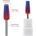 Gasea 2Pcs Naill Drill Bit Fine Grit Tapered Nail File Drill Bit 3/32" Shank Professional Fast Remove Acrylic Nails File Tool for Manicure Pedicure - Buy Online on GoSupps.com