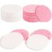 60 pieces face sponge 6 cm compressed face sponges washable cellulose face sponges for washing your face makeup remover (pink white)