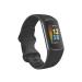 Fitbit Charge 5 Advanced Fitness & Health Tracker with Built-in GPS, Stress Management Tools, Sleep Tracking, 24/7 Heart Rate and More, Black/Graphite, One Size (S &L Bands Included) (Renewed) Graphite/Black