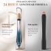 LUXAZA 24H Longwear Eyeshadow Stick - Matte & Metallic Neutral Brown Cream - Waterproof Champagne Shimmer - Pro Eye Highlighter Makeup Stick 206 - Buy Online on GoSupps.com
