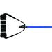 IBF Iron Body Fitness Resistance Band Exercise Cord with Protective Sleeve - Medium Resistance - Buy Online on GoSupps.com