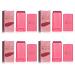4PCS Cream Blush Stick Smooth Blush Stick Waterproof Moisturizer Stick Matte Highlighter Stick Natural Nude Makeup for Cheek Eyes Lips Red 19 g (Pack of 4) Red