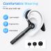 TEIMO Hands-Free Wireless Earphones with 55H Playtime and Built-in Mic | V5.1 Headset Earpiece with 400mAh Charging Case | Ideal for Driving, Business, and Office Use | Compatible with iOS/Android - Trendy Design - Buy Online on GoSupps.com