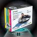XFlated Heavy Duty Inflatable Snow Tube for Kids and Adults - Giant Winter Sport Fun Sled | IRON - Buy Online on GoSupps.com