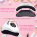 180W UV LED Nail Lamp for Gel Polish | Fast Nail Dryer with 48 Lamp Beads | 4 Timers | Portable Handle | UV Nail Light for Fingernail & Toenail - Buy Online on GoSupps.com