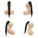 20 Drawstring Afro Puff Ponytail Extension - Kinky Curly Lantern Braid Synthetic Hairpiece (1B) for Black Women - Buy Online on GoSupps.com