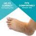 Steins Foam Corn Pads Toe Separators - Large 1/4 Inch Latex - 9 Count Tan - Buy Online on GoSupps.com
