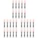 Didiseaon 30 Pcs Air Traffic Control Empty Eyeliner Tube Eyelash Brush Travel Filling The Pet Pink
