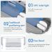 UNISOPH UV Toothbrush Sanitizer Case Portable Mini Toothbrush Sanitizer Rechargeable Toothbrush Cover Sterilizing with Holder Toothbrush Sterilizer Covers for Electric and Manual Typ3 - Buy Online on GoSupps.com