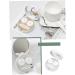 Buy Homsfou 2 STK Marble Contact Lens Container - Portable Travel Case & Solution Holder for Eye Care | International Shipping Available - Buy Online on GoSupps.com