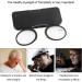 Buy Seminismar Mini Nose Clip Reading Glasses - Compact & Foldable Monocle for Women +2.0 Diopter - International Shipping Available - Buy Online on GoSupps.com