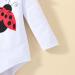 UUAISSO Baby Girls Cow Print Ruffled Outfit Set | 0-3 Months Red | Infant Clothing Gift - Buy Online on GoSupps.com