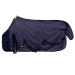 Starting ceiling for horses with an elastic neck flying corner of cold blood - breathable eczema ceiling with insect shot light summer blanket and insect protection (dark blue 155 cm) 155 dark blue