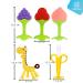 Baby Bite Set - BPA-Free Silicone Newborn Gift | Giraffe Banana Fruits | Motor Skills Toy for 3+ Months - Buy Online on GoSupps.com