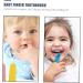 Shop Homsfou 12th Baby Toothbrush - Silicone Toddler Brush & Tongue Cleaner | Safe & Gentle Mouth Care for Babies - Buy Online on GoSupps.com