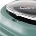 Foldable 30lb Capacity Dog Food Storage Container with Scoop Lid - Airtight Large Plastic Bin for Pet Food, Cat Food, Fish Food, Bird Seed - 50lb Grain and Rice Holder - Green - Buy Online on GoSupps.com