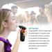 Mlfyho Professional Breathalyzer with Digital LED Screen and Sound Alarm - Portable Alcohol Tester with 10 Mouthpieces for Personal & Professional Use - Buy Online on GoSupps.com