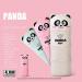 Travel Toothbrush Holder - Pink Panda Organizer & Protective Case | Reusable Toothbrush Cup for International Shipping - Buy Online on GoSupps.com