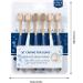 Kixolazr Soft Bristle Toothbrush - Six Pack for Adults | Gentle Wide Head Toothbrushes for Optimal Oral Care - Buy Online on GoSupps.com