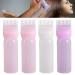 Abnaok Root Comb Applicator Bottle 6 Ounce Applicator Bottle for Hair Dye Bottle Applicator Brush with Graduated Scale- 4 Pack