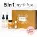 Quick Glow Kit - Hydrating Essence Toner & 24K Gold Elixir | Exfoliating Face Cleanser & Gel Serum | Smoothens Skin - RAS LUXURY OILS - Buy Online on GoSupps.com