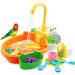 JZRH Parrot Automatic Bathtub Toys with Faucet Multifunctional Shower Box Pet Pool Birdbath Bowl with Fountain for Small Animals Parakeets, Budgie, Cockatiel Bird Feeder Bowl with Four Color. Green