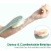 Long Handle Exfoliating Back Shower Brush - Dark Green Body Scrubber - Buy Online on GoSupps.com