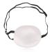 Near eye flaps for adult children silk-cotton flap with elastic strap completely covering light blocking eye pad for training the (adult pink)