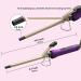 SAOSA 9mm Thin Curling Iron Wand Hair Curler - Small Barrel for Shiny Smooth Curls, Professional Ceramic Tourmaline, Ideal for Short & Long Hair - Buy Online on GoSupps.com