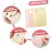 Balacoo 6 Sets Nail Art Palette & Cosmetic Mixing Plates for Makeup Eyelash & Acrylic - International Shipping Available - Buy Online on GoSupps.com