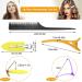 Figfyou 36 Seamless Colored Hair Clips - No Bend Hairdressing Accessories & Combi Clips for Perfect Hair Styling & Makeup - Buy Online on GoSupps.com