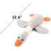 CCCompany Indestructible Dog Toys for Aggressive Chewers | Squeaky Goose for Large Breeds - Gray - Buy Online on GoSupps.com
